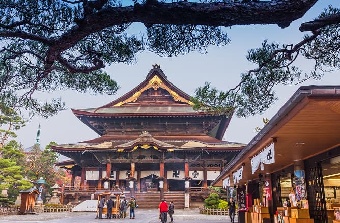 北國街道の風景